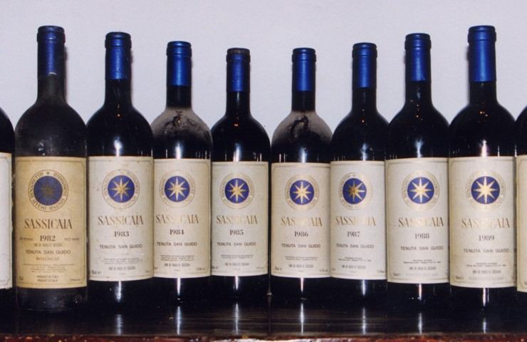 Sassicaia vino