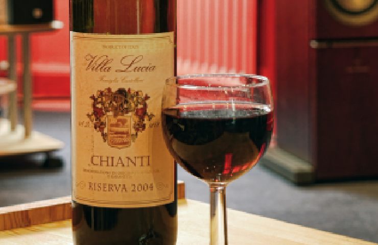 Bottiglia di Chianti