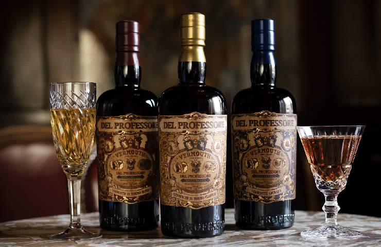 bottiglie di Vermouth Del Professore