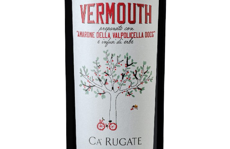 Etichetta del Vermouth dell'Azienda agricola Ca' Rugate