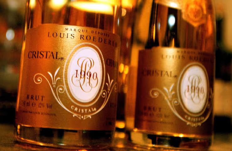 Cristal, bottiglia di champagne di Louis Roederer