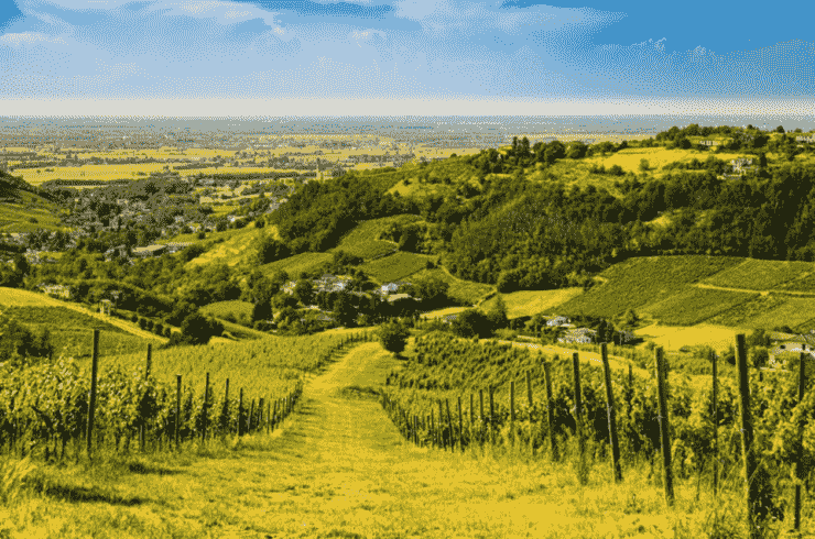 Le colline dell'Oltrepò Pavese, Lombardia