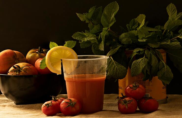 gazpacho nel bicchiere