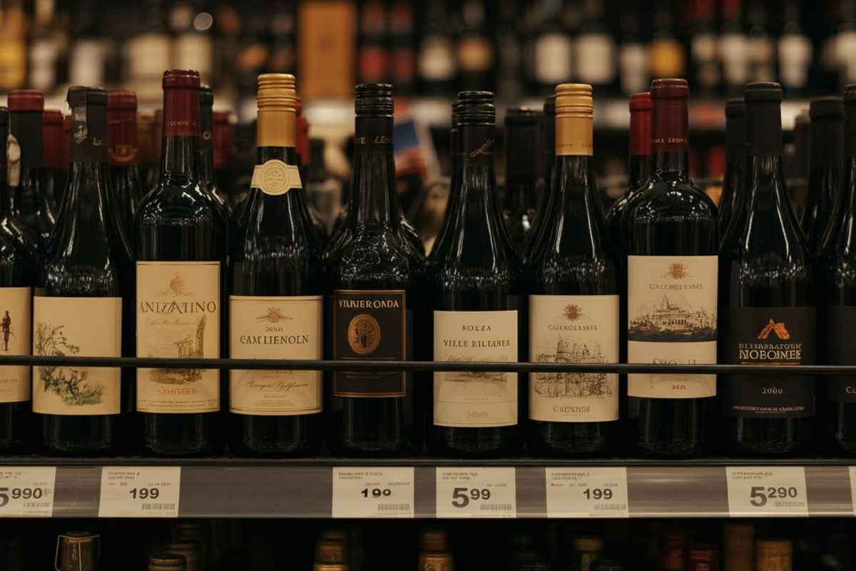 Guida pratica per decifrare l'etichetta del vino al supermercato