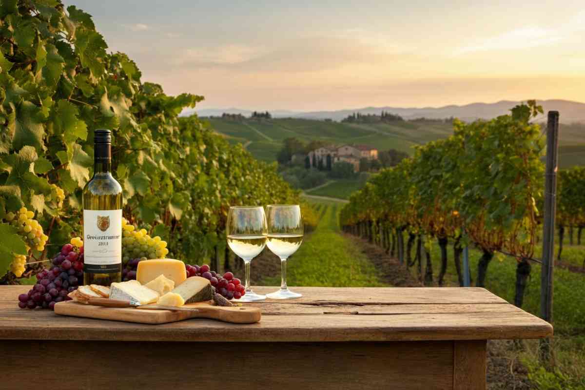 Scopri il Gewürztraminer Justina 2023: un viaggio tra aromi e sapori unici