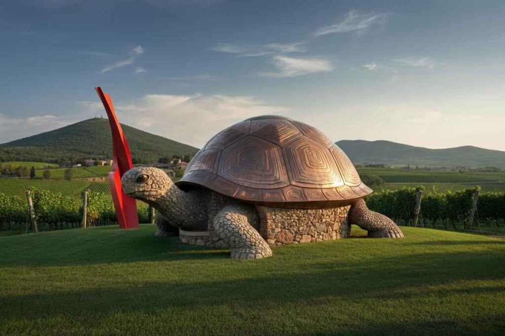 Celebrare 20 anni di Carapace: l'arte, l'architettura e il vino si incontrano