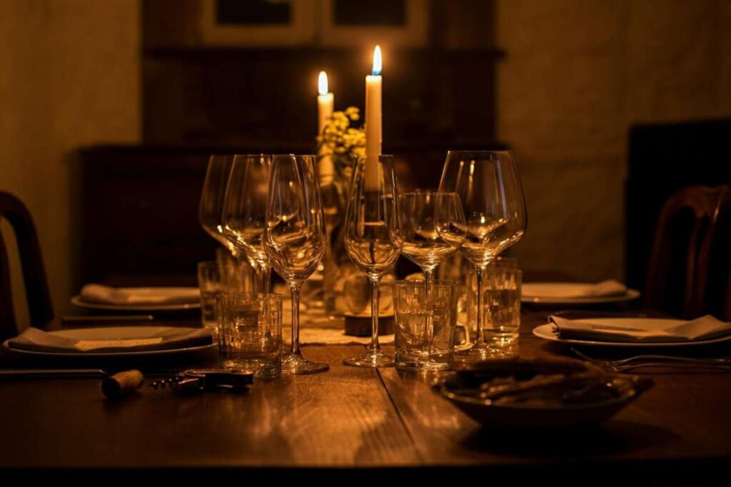 Come conservare e servire i bicchieri da vino: verso l'alto o verso il basso?