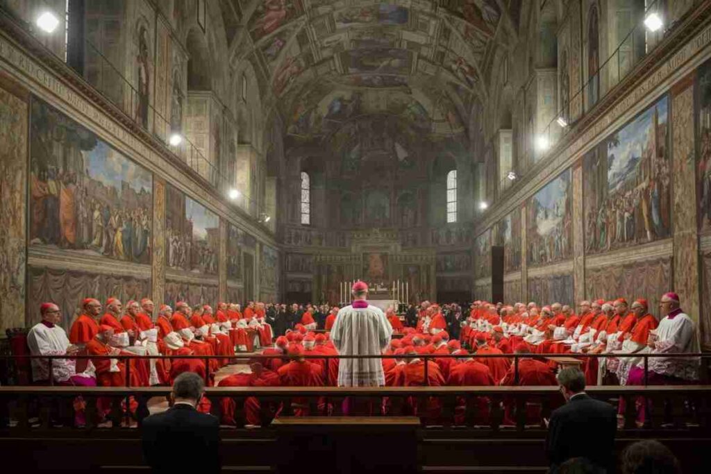 Conclave al secondo giorno: attesa per 4 votazioni e 2 fumate bianche