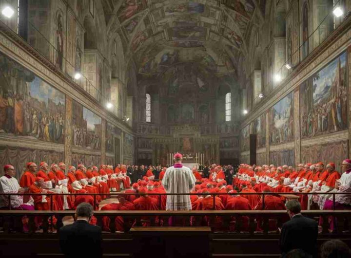 Conclave al secondo giorno: attesa per 4 votazioni e 2 fumate bianche