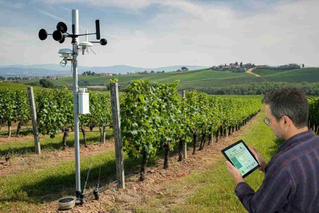 Innovazioni smart per l'irrigazione dei vigneti