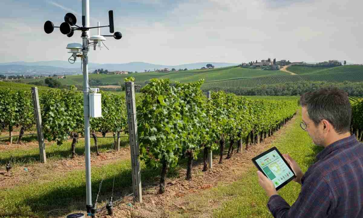 Innovazioni smart per l'irrigazione dei vigneti