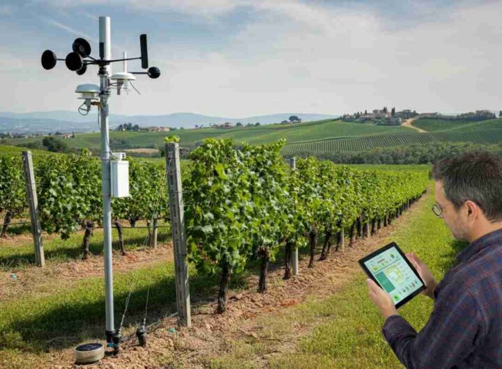 Innovazioni smart per l'irrigazione dei vigneti