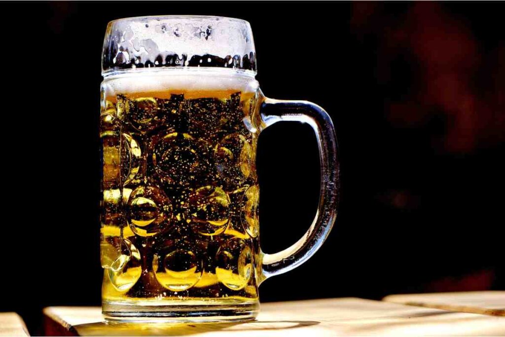 Un boccale di birra