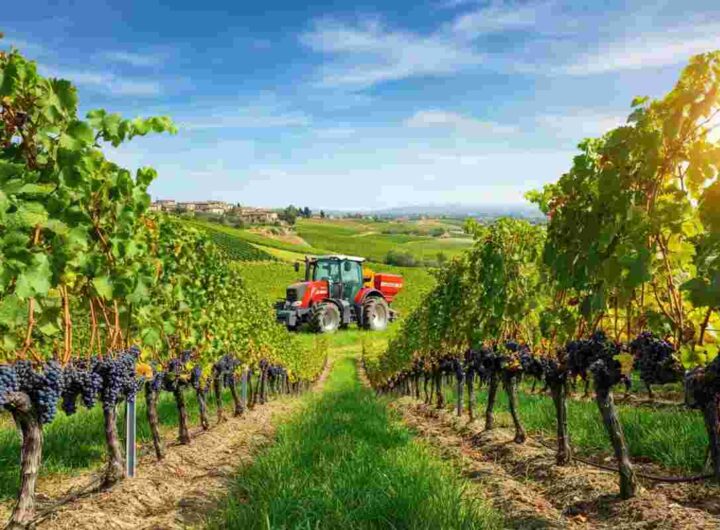 Viticoltura in crisi: il crollo del 25% nell'export di macchinari agricoli nel 2024