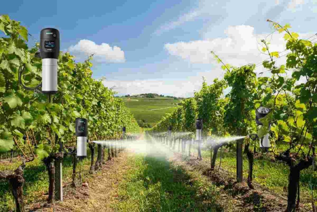 L'innovazione in vigna: il primo atomizzatore intelligente rivoluziona la viticoltura