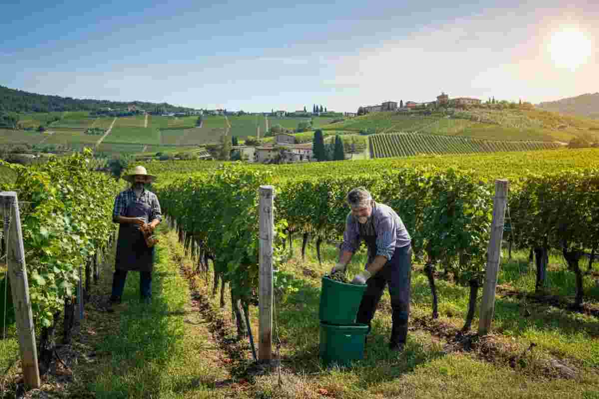 Losito, Guarrini e Torrevilla uniscono le forze per una vendemmia 2025 all'insegna della solidarietà