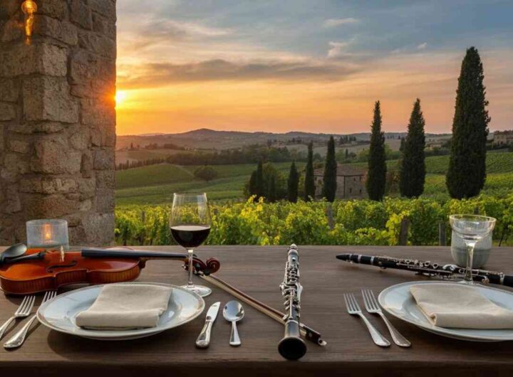 Melodie incantevoli e sapori unici: un viaggio musicale tra le vigne della Val d’Orcia