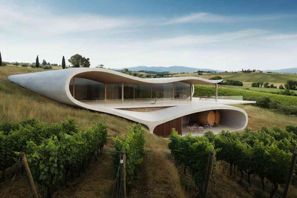 Scopri il padiglione Sapaio: la cantina sostenibile che rivoluziona Bibbona