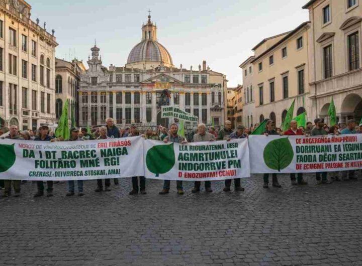 Coldiretti in piazza: l'Europa volta le spalle ai contadini italiani
