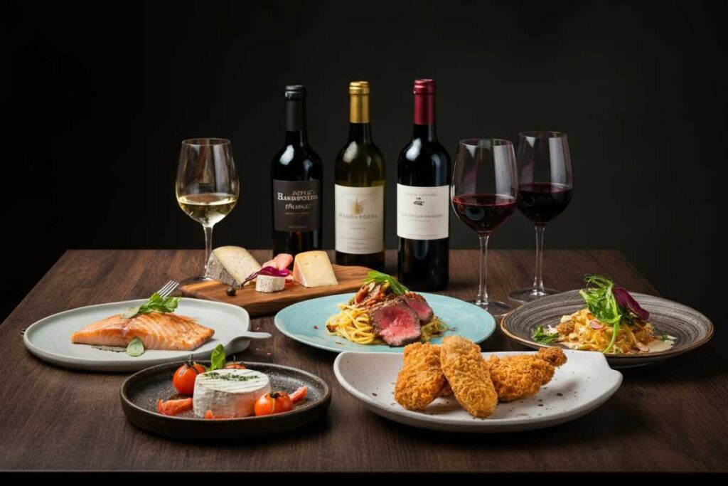Scopri come l'armonia cromatica può trasformare l'abbinamento cibo-vino
