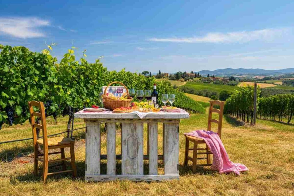 Scopri l'estate a Caiarossa: wine cocktail, laboratori e relax tra i filari