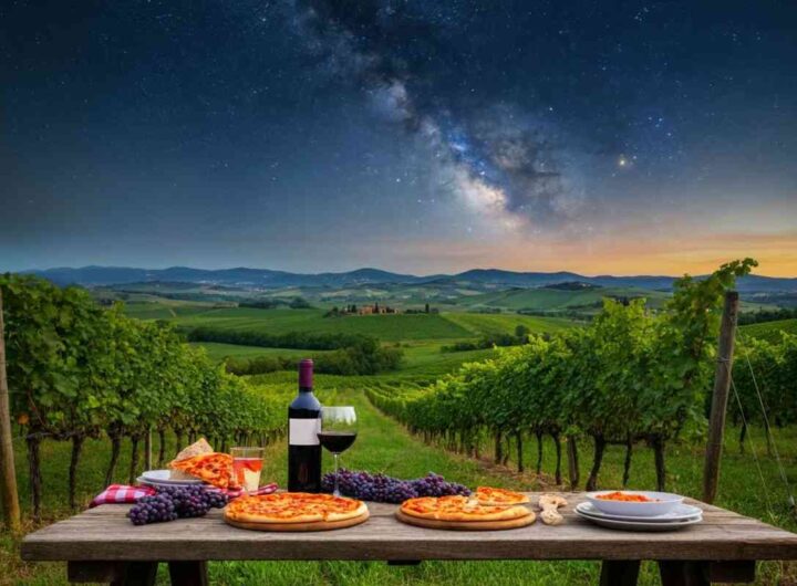 Scoprire l’enoturismo estivo: vino e cibo sotto le stelle