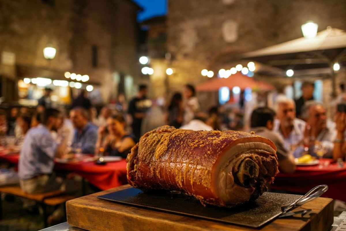 Un viaggio di sapori: 62 anni di porchetta a Poggio Bustone