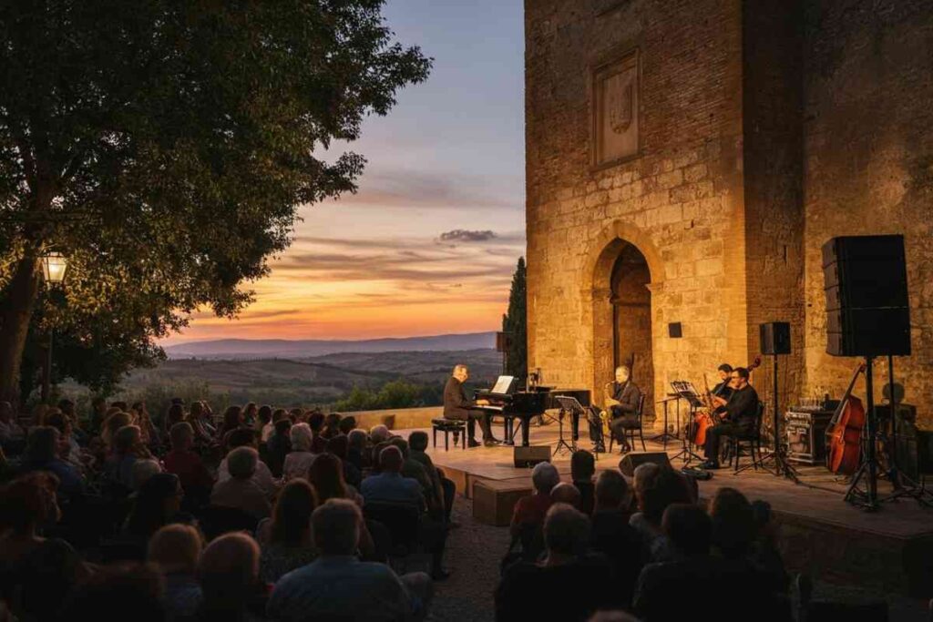 Un viaggio emozionante tra note e scene: il concerto di Nicola Piovani a Montalcino