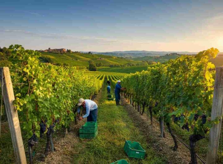 Vendemmia 2024 in Italia: 43,9 milioni di ettolitri e le aspettative per il 2025