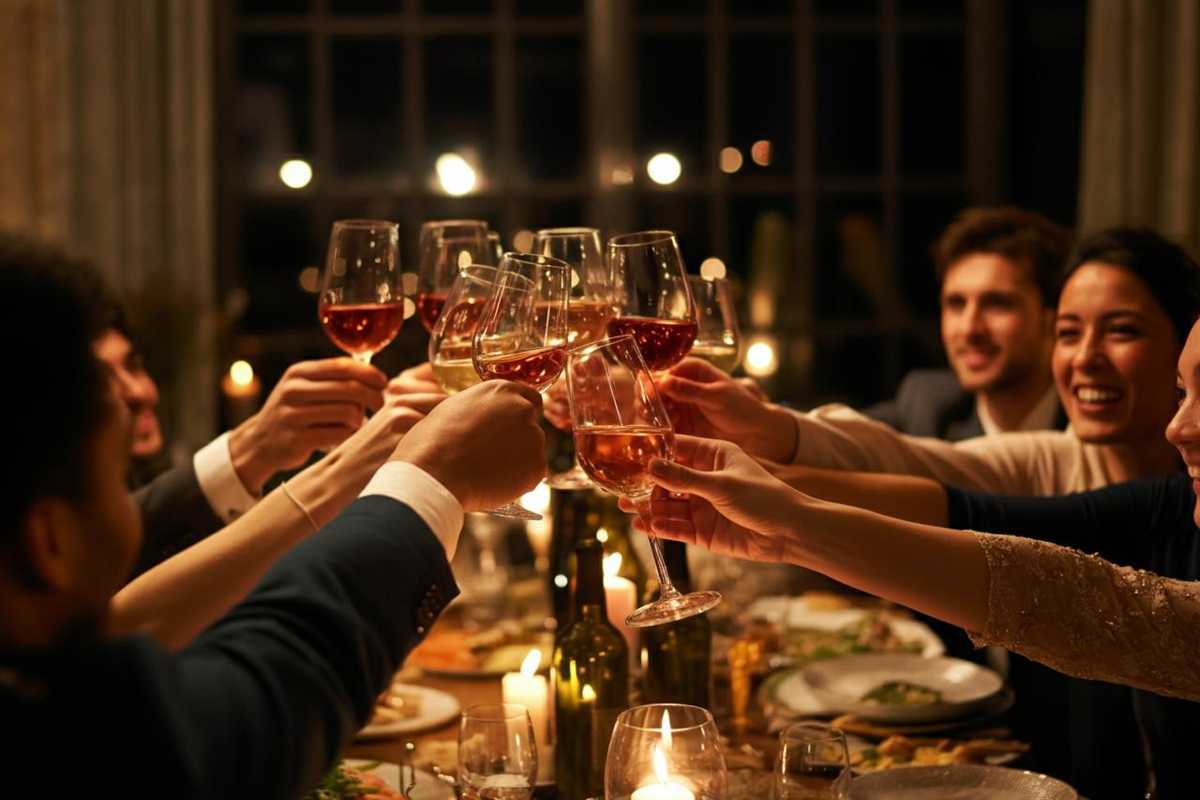 Brindare: in piedi o seduti? Scopri le regole del Galateo