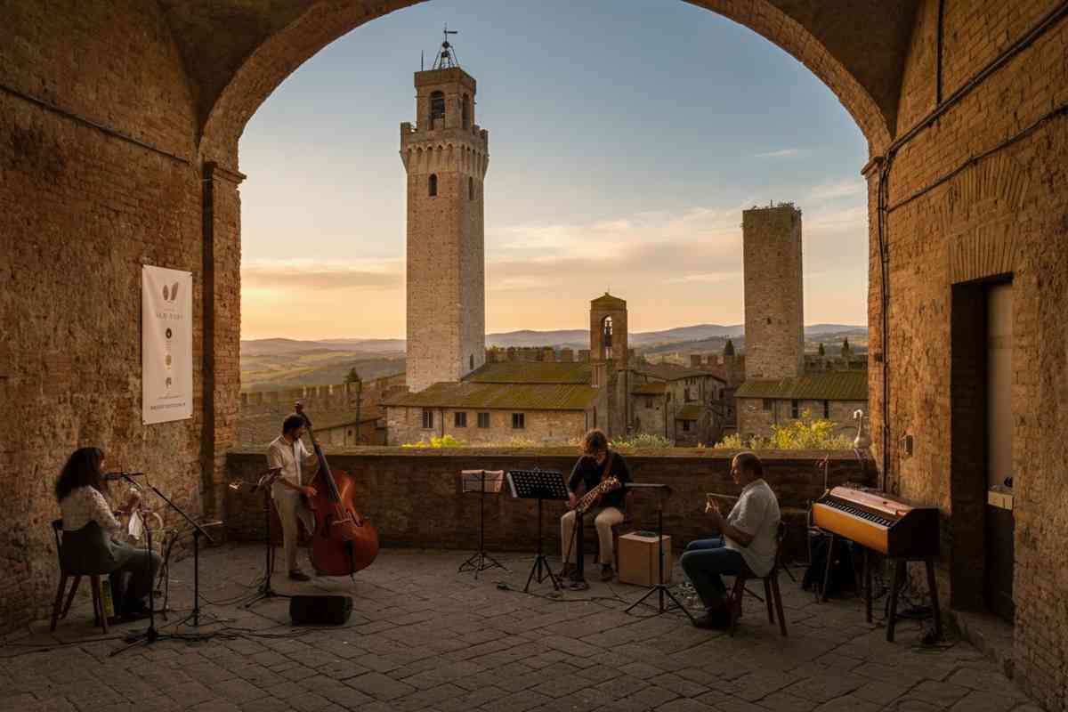 Degusta in Jazz 2025: un viaggio tra musica e Vernaccia a San Gimignano