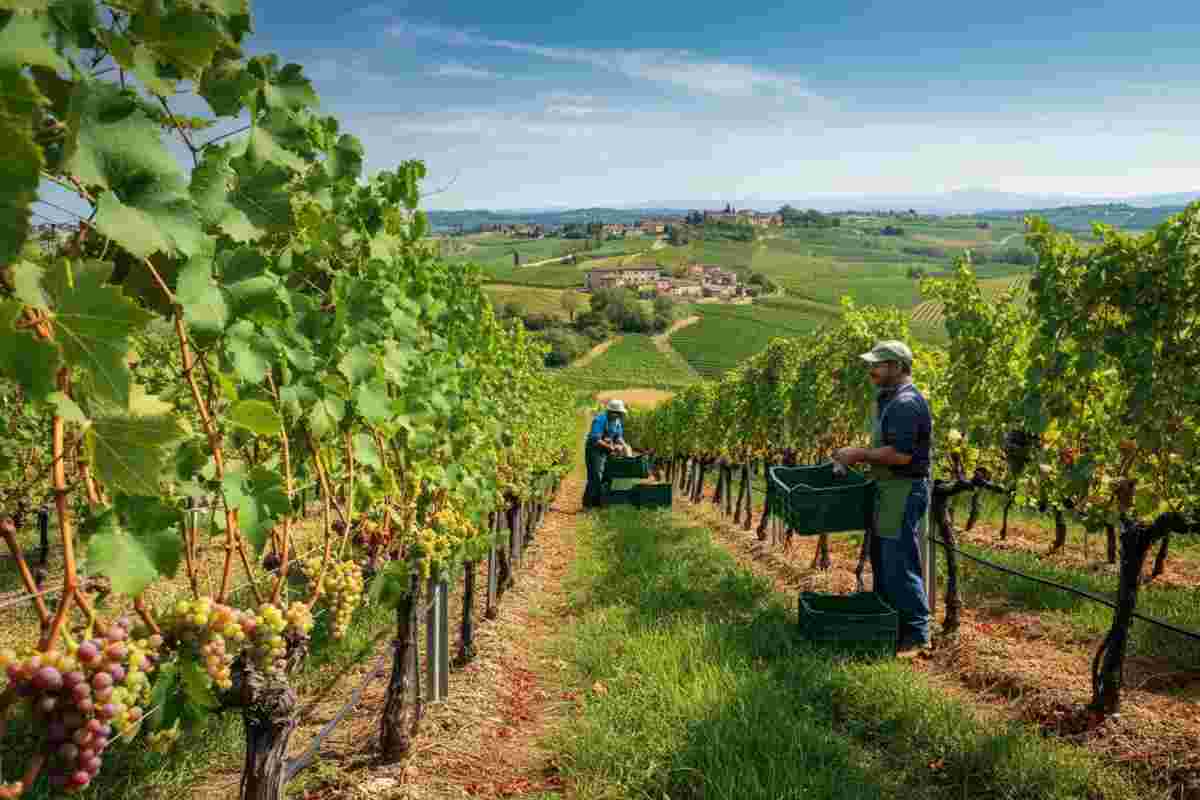 Il Nord Italia si risveglia: vendemmia tra Alta Langa, Asti e Trentodoc