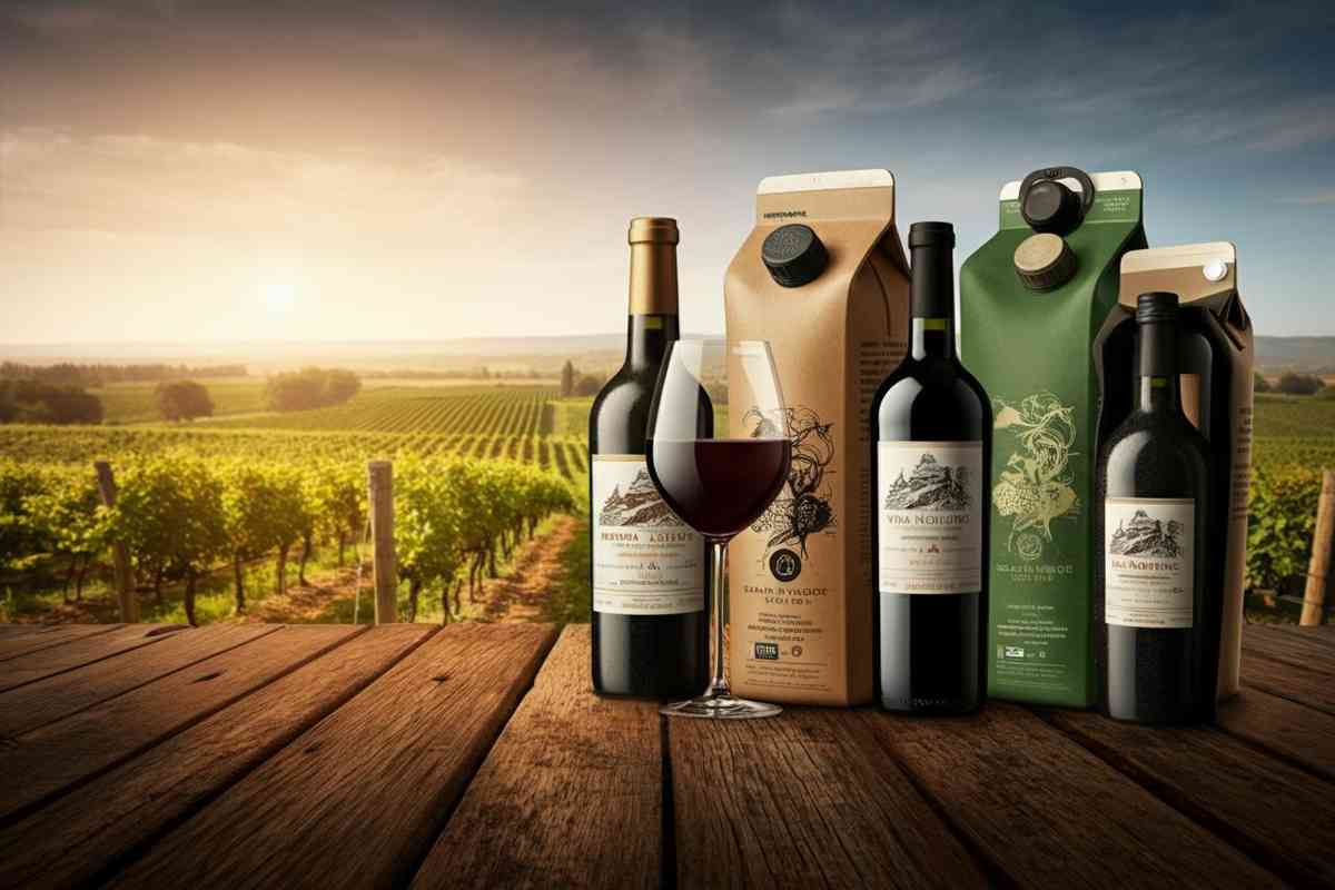 Innovazioni nel packaging del vino: scoprire le alternative sostenibili alla bottiglia in vetro