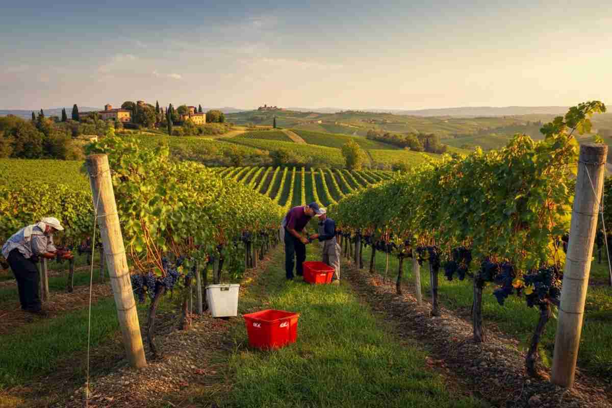 Le scorte di vino italiano a luglio 2025: le cantine non si svuotano