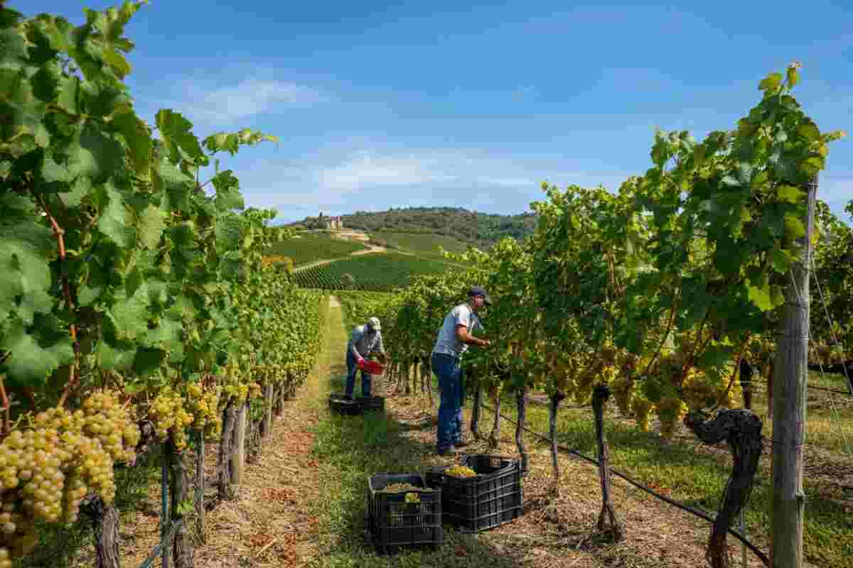 Moscato d'Asti 2025: uve di qualità e sfide con i dazi USA