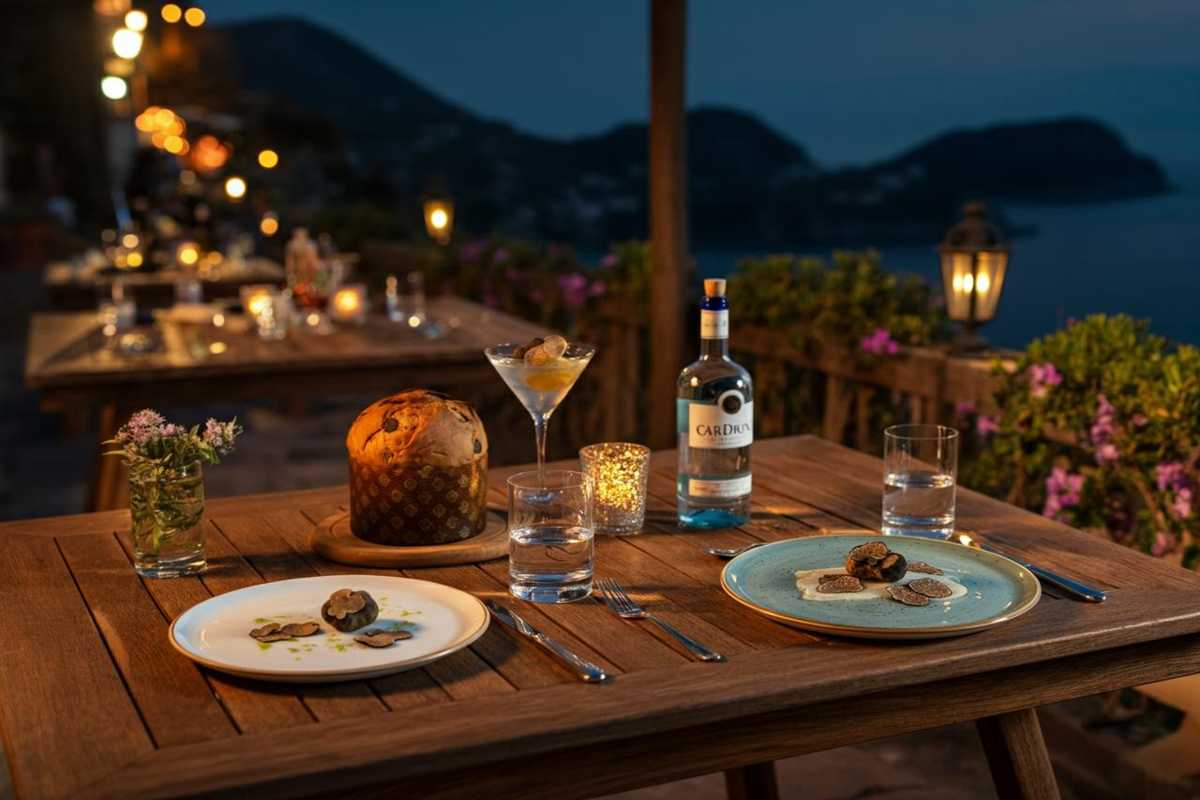 Savini Tartufi rivoluziona il mare con panettone e gin al tartufo!