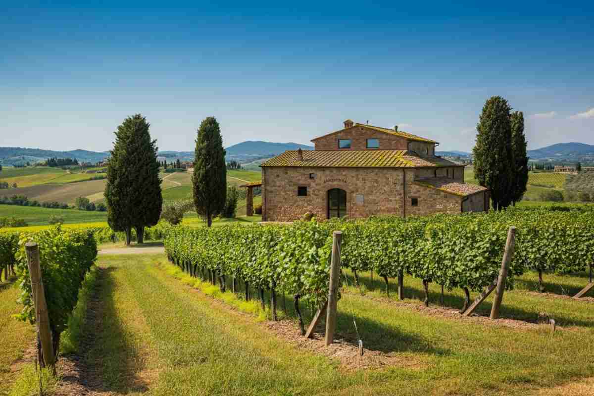 Scoprendo i segreti della Cantina Ridolfi lungo la Strada del Brunello