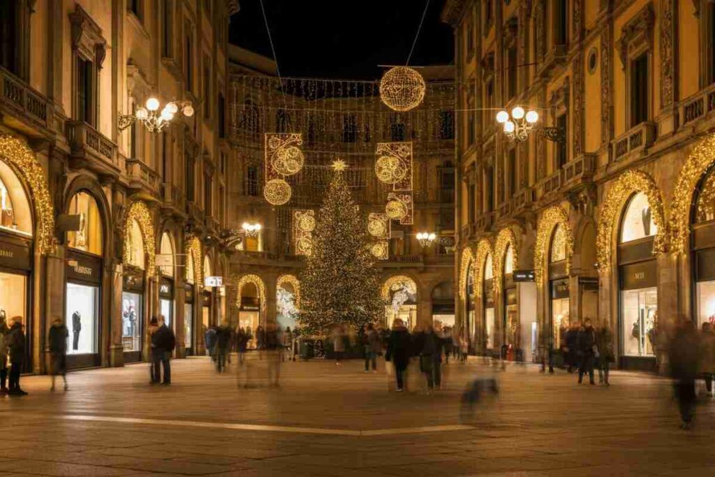 Scopri la magia dello shopping natalizio nel cuore del Montenapoleone District