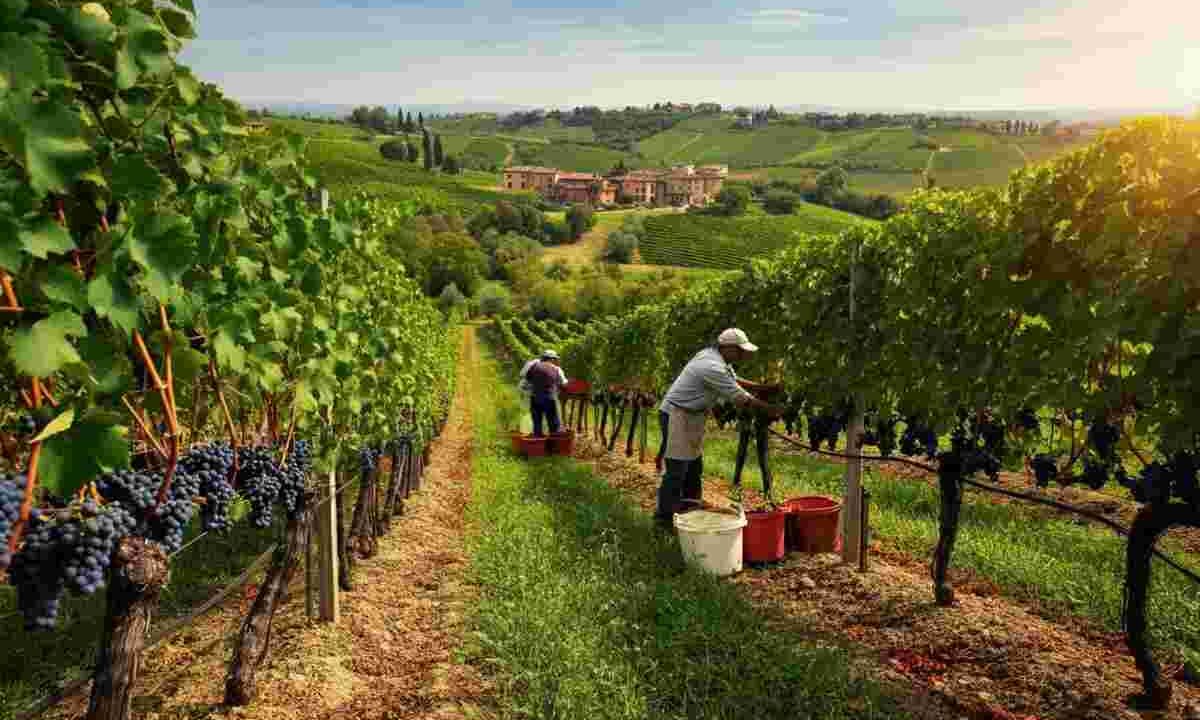 Vendemmia 2023: il Sud in crescita mentre il Centro-Nord frena