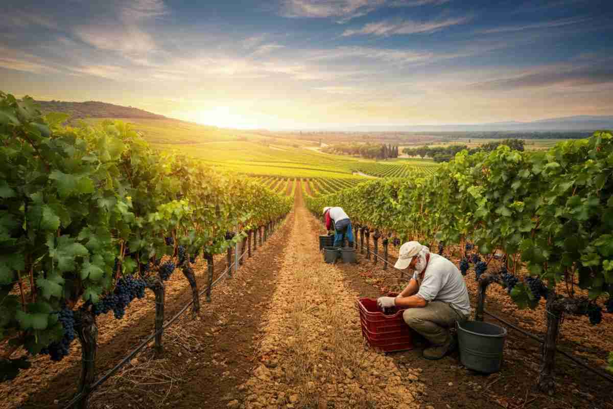 Vendemmia 2025: caldo estivo anticipa la raccolta, ma la qualità rimane alta