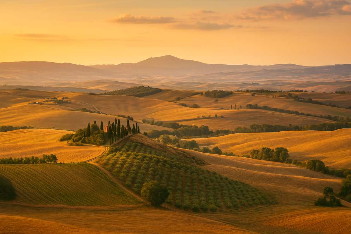 Vino e paesaggio.