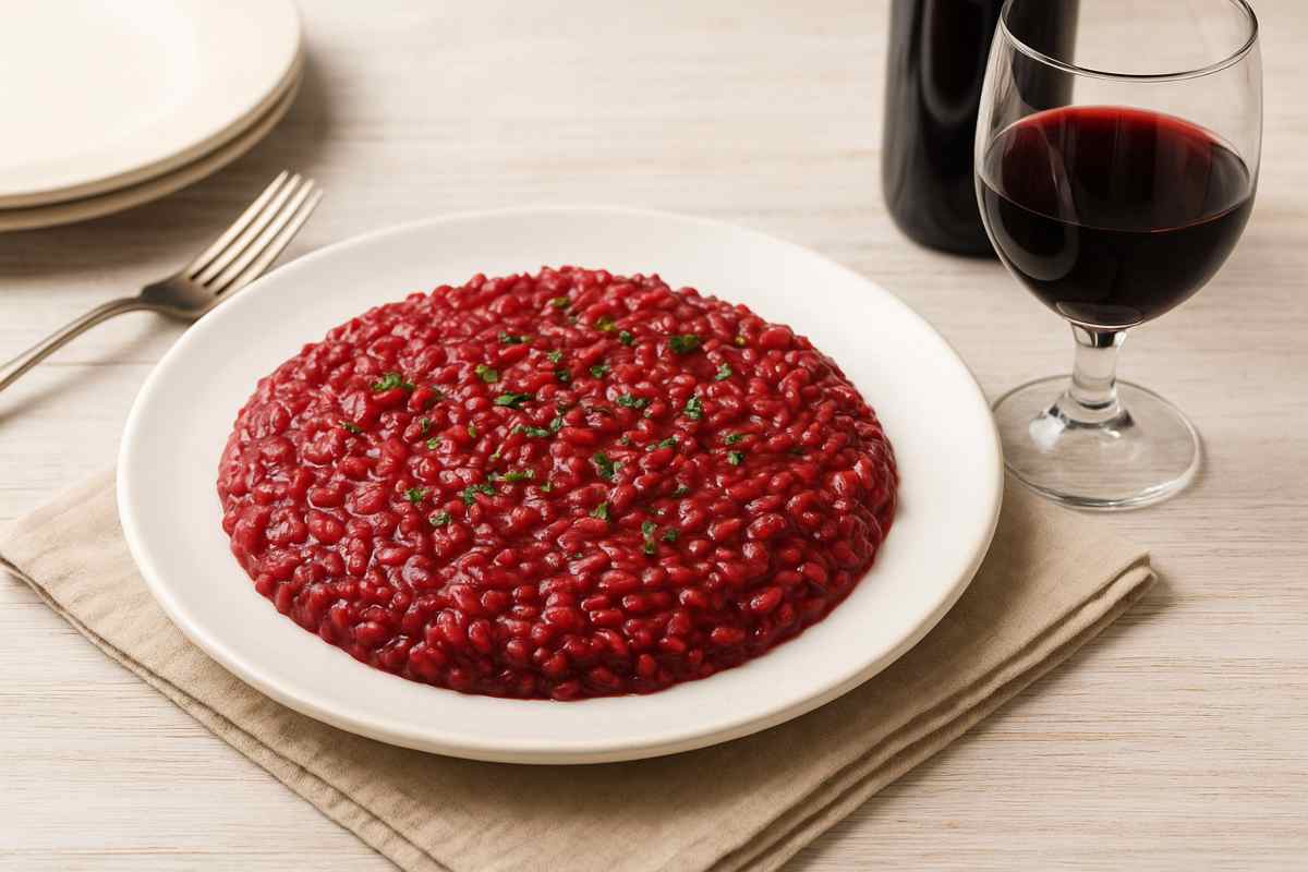 Risotto al Lambrusco.