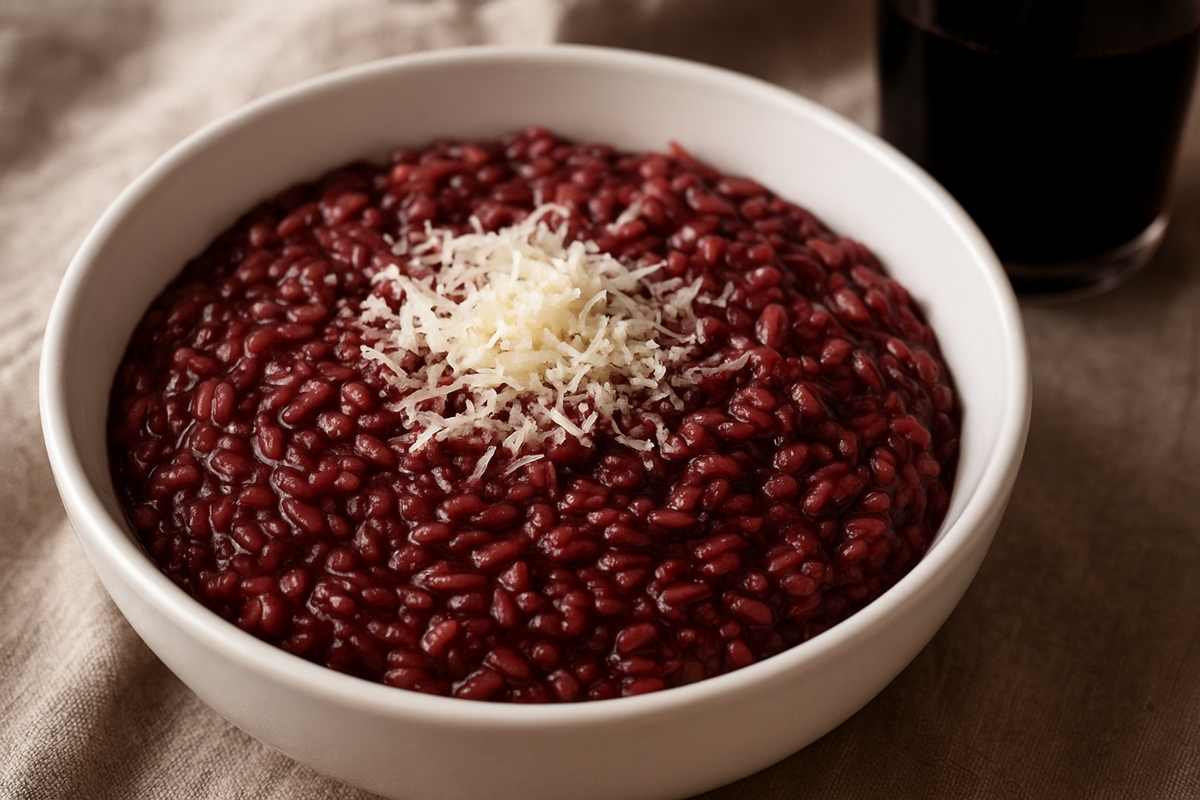 Risotto al Lambrusco.