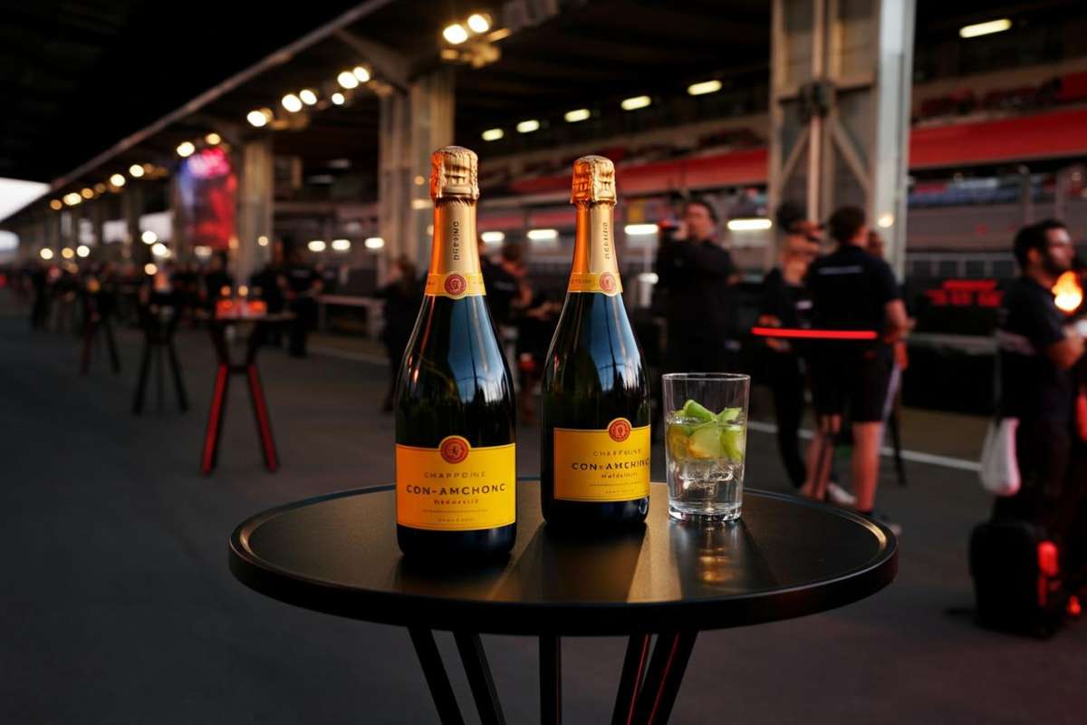 French Bloom porta le bollicine analcoliche in pista con la Formula 1