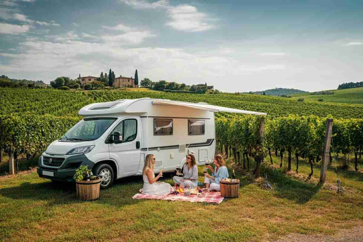 Donne del vino e TCI: un'avventura ecoturistica in camper tra i vigneti