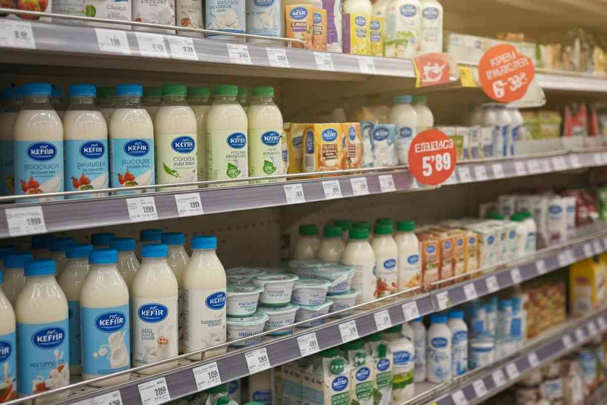 Il kefir conquista il mercato: sorpasso record sullo yogurt magro
