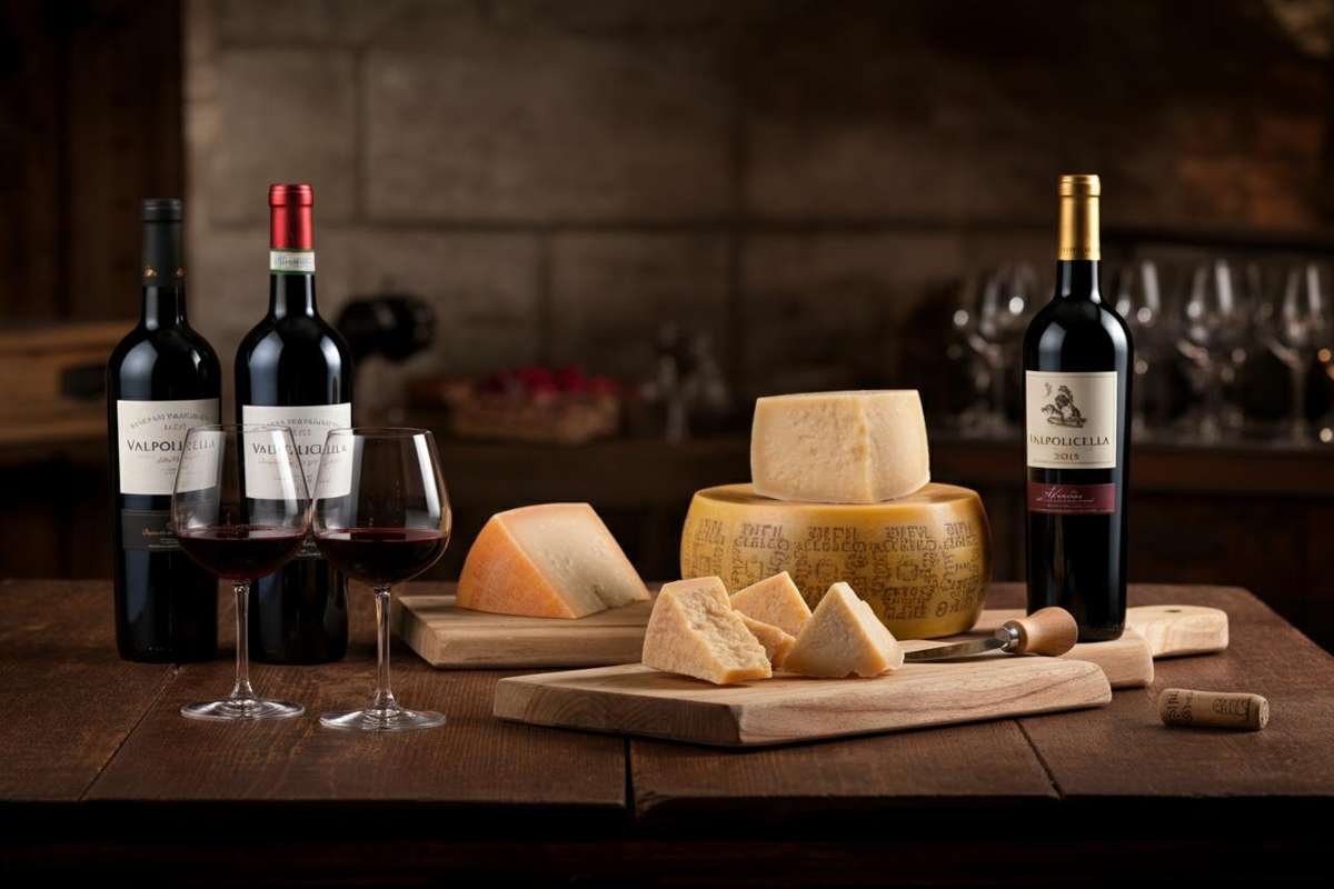 Scopri l'abbinamento irresistibile tra i vini della Valpolicella e il Parmigiano Reggiano a Roma