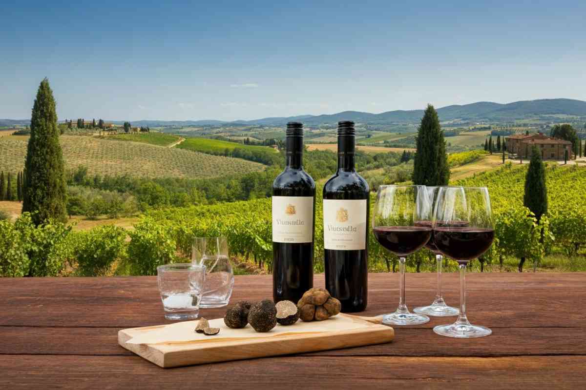 Scoprire i vini unici delle Terre del Tartufo