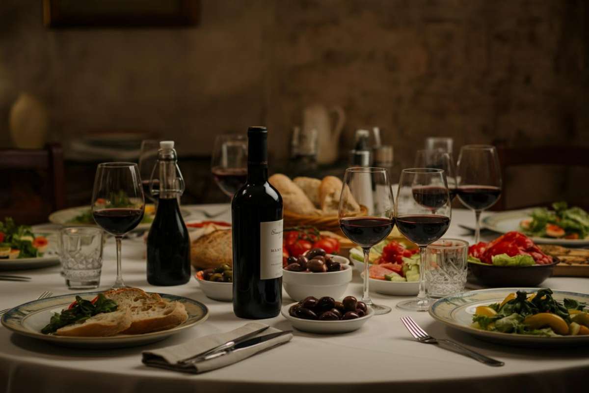 Il decalogo dell'Irvas per un consumo responsabile del vino durante i pasti