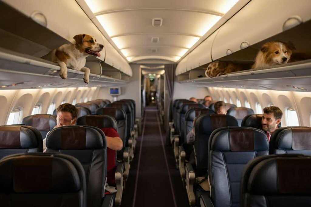Le nuove regole per viaggiare con cani di taglia grande in aereo: cosa sapere dal 23 settembre